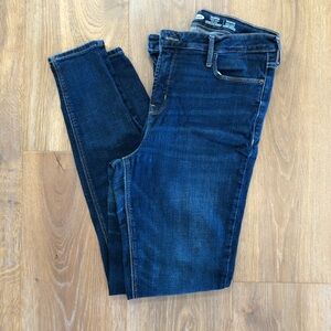 12 Tall Old Navy rockstar super skinny high rise jeans